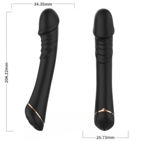 ARMONY - GODE VIBRATEUR SILICONE NOIR ARMONY VIBRATORS