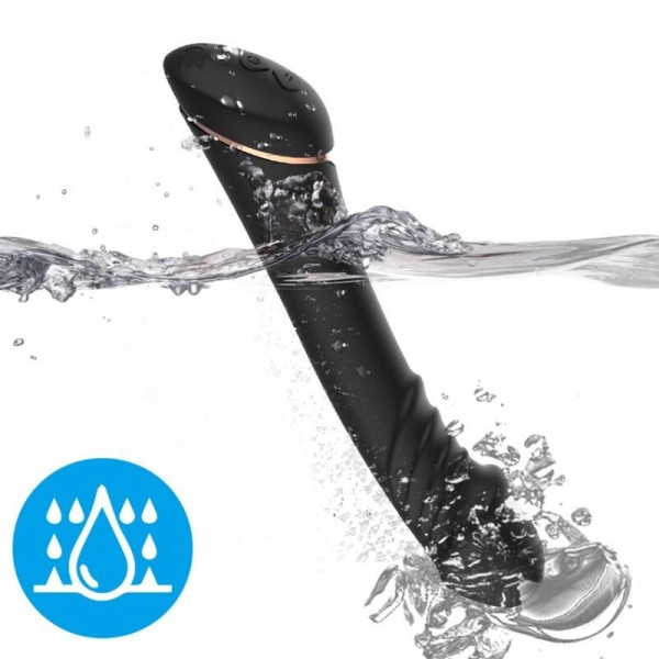 ARMONY - GODE VIBRATEUR SILICONE NOIR ARMONY VIBRATORS