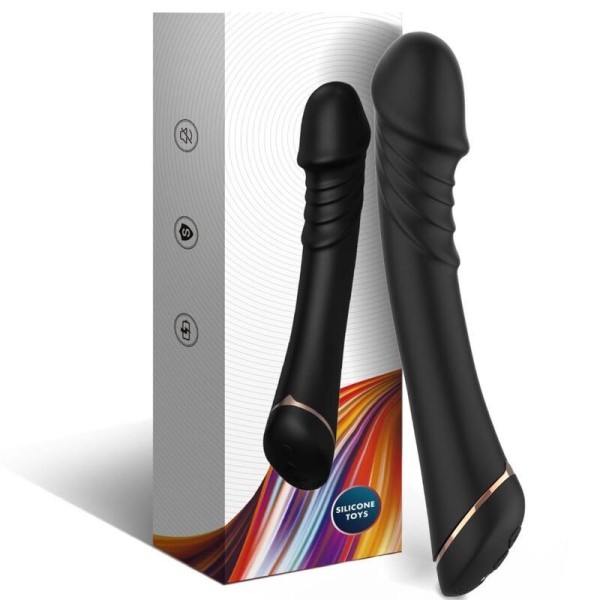 ARMONY - GODE VIBRATEUR SILICONE NOIR ARMONY VIBRATORS