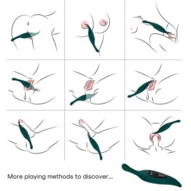 ARMONY - ESTIMULADOR DE FOLHA VERDE E VIBRADOR ESTIMULADORES ARMONY