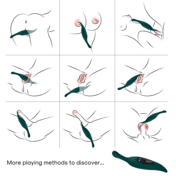 ARMONY - ESTIMULADOR Y VIBRADOR DE HOJAS VERDES ESTIMULADORES ARM