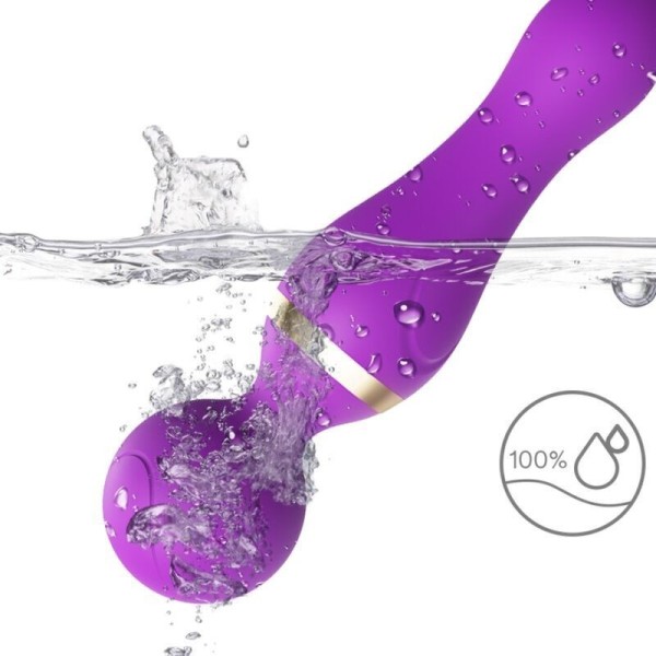 ARMONY - FREEZA MASSAGER & VIBRATEUR TÊTE SUPER FLEXIBLE VIOLET ARMONY MASSAGERS