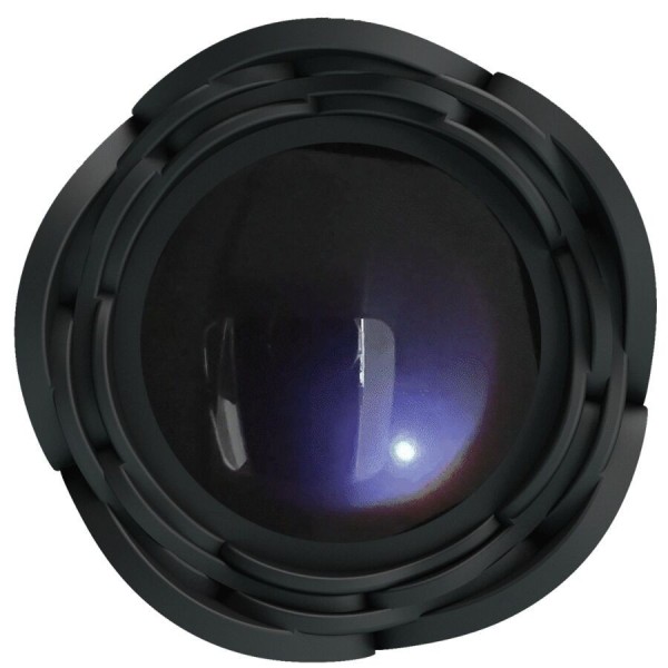 PLUG ANAL CON LUZ LED NEGRO 9,8 CM PRETTY LOVE - Plugs anales