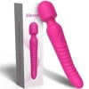 ARMONY - MASAJEADOR MISSION & VIBRADOR EFECTO CALOR FUCSIA MASAJE