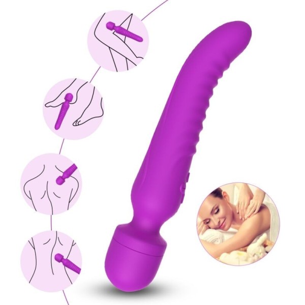 ARMONY - MISSION MASSAGER & VIBRATEUR EFFET CHALEUR VIOLET ARMONY MASSAGERS