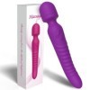 ARMONY - MASAJEADOR MISSION Y VIBRADOR EFECTO CALOR VIOLETA MASAJ