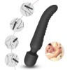 ARMONY - MASAJEADOR MISSION Y VIBRADOR EFECTO CALOR NEGRO MASAJEA
