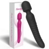 ARMONY - MASAJEADOR MISSION Y VIBRADOR EFECTO CALOR NEGRO MASAJEA