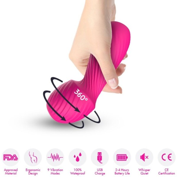 ARMONY - DAZZLE MASSAGER & VIBRATEUR PETIT FUCHSIA ARMONY MASSAGERS
