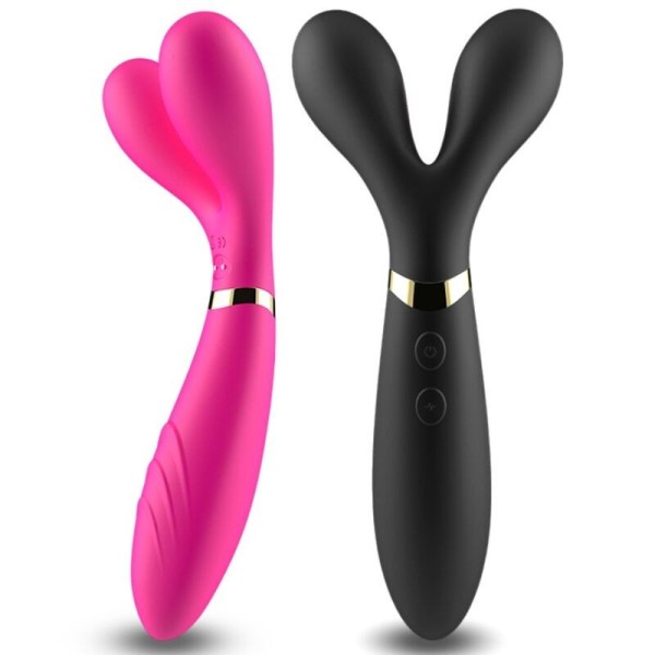 ARMONY - Y-WAND MASSAGE & VIBRATEUR DOUBLE TÊTE FUCHSIA ARMONY MASSAGERS
