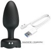 PLUG ANAL AVEC LUMIÈRE LED NOIR 9,8 CM PRETTY LOVE - Bouchons anaux