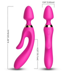 ARMONY - MASSEUR & VIBRATEUR LAPIN FUCHSIA ARMONY MASSAGERS