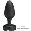 PLUG ANAL AVEC LUMIÈRE LED NOIR 9,8 CM PRETTY LOVE - Bouchons anaux