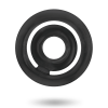 Addicted Toys - Potenz- C-Ring Pene Negro