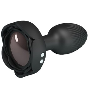 OLMAN PLUG ANAL CON LUZ LED NEGRO 8,8 CM PRETTY LOVE