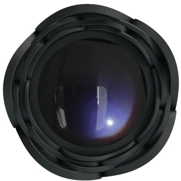 OLMAN PLUG ANAL CON LUZ LED NEGRO 8,8 CM PRETTY LOVE