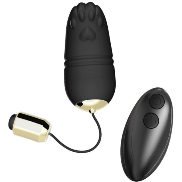 VIBRATEUR KITTY EGG TÉLÉCOMMANDE G-SPOT NOIR ARMONY STIMULATORS
