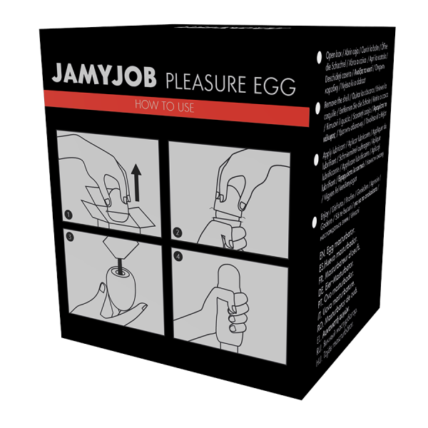 Jamyjob - EGG Masturbador Negro Versión Discreta