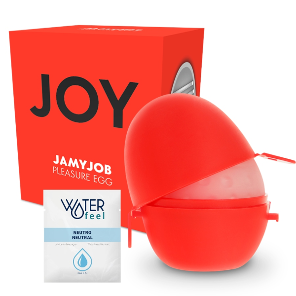 Jamyjob - EGG Masturbateur Rouge Version Discrett