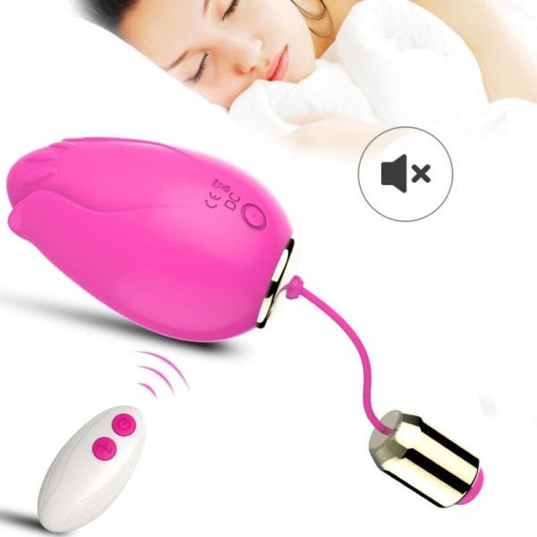 VIBRATEUR MANDALA EGG TÉLÉCOMMANDE G-SPOT FUCHSIA ARMONY STIMULATORS