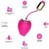 VIBRATEUR MANDALA EGG TÉLÉCOMMANDE G-SPOT FUCHSIA ARMONY STIMULATORS