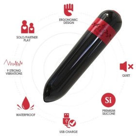 ARMONY - ROCKET VIBRATEUR BULLET NOIR ARMONY STIMULATORS