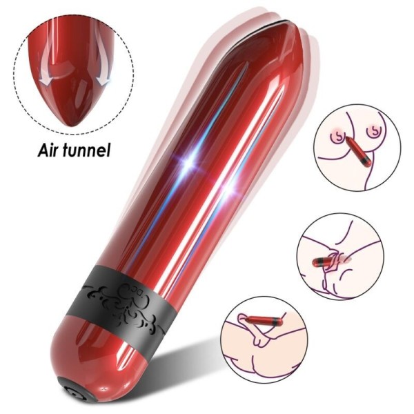 ARMONY - ROCKET BULLET VIBRADOR CONTROL REMOTO FUCSIA ESTIMULADOR
