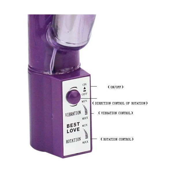 HOT LADY II BAILE ROTACIONES CONEJO ROTADOR DE CUENTAS