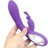 ARMONY - VIBRADOR DE ANEL DE PUXAÇÃO BELLA ROXO COELHO VIBRADORES ARMONY