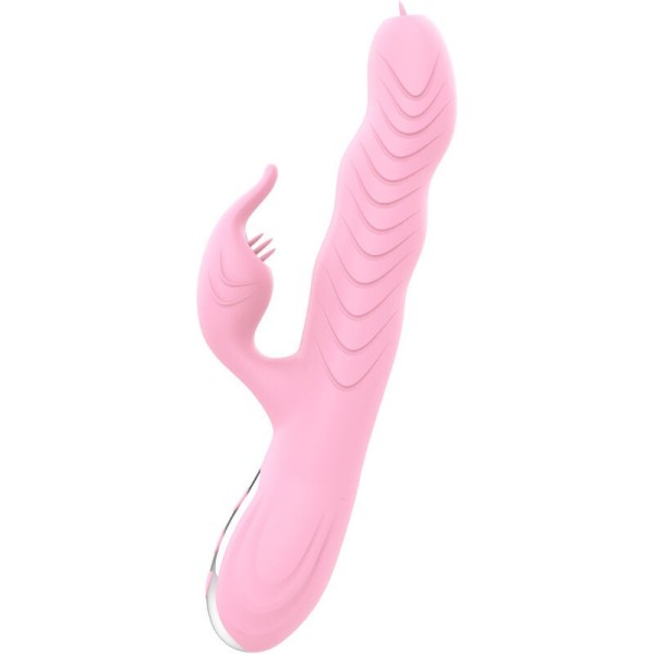 ARMONY - VIBRATEUR MARCIA & POUSSÉE DOUBLE LANGUE EFFET CHALEUR ROSE ARMONY VIBRATORS