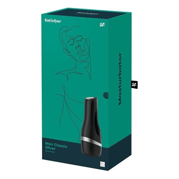 Satisfyer - Masturbateur Homme Classique Argent