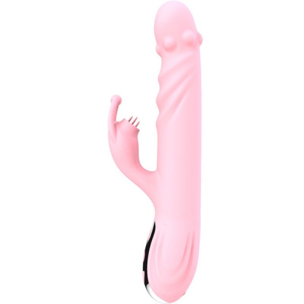 ARMONY - VIBRADOR DE LÍNGUA COMPLETA COM VIBRADORES DE EFEITO CALOR ROSA ESTIMULADOR DE LÍNGUA ARMONY