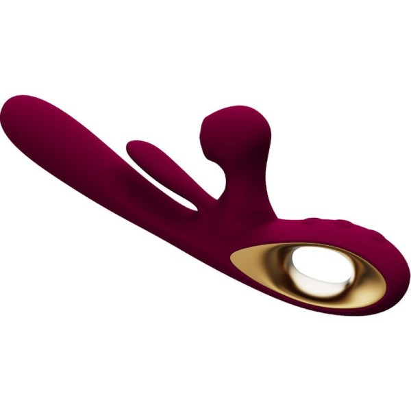 ARMONY - VIBRADOR DE IMPACTO SWING E ESTIMULADOR DUPLO MODELO 1 VIBRADORES ARMONY BORDEAUX