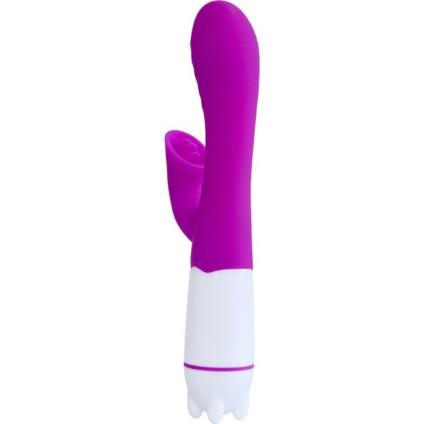 ARMONY - HAPPY VIBRATEUR & STIMULATEUR AVEC LANGUE RECHARGEABLE VIOLET ARMONY VIBRATORS