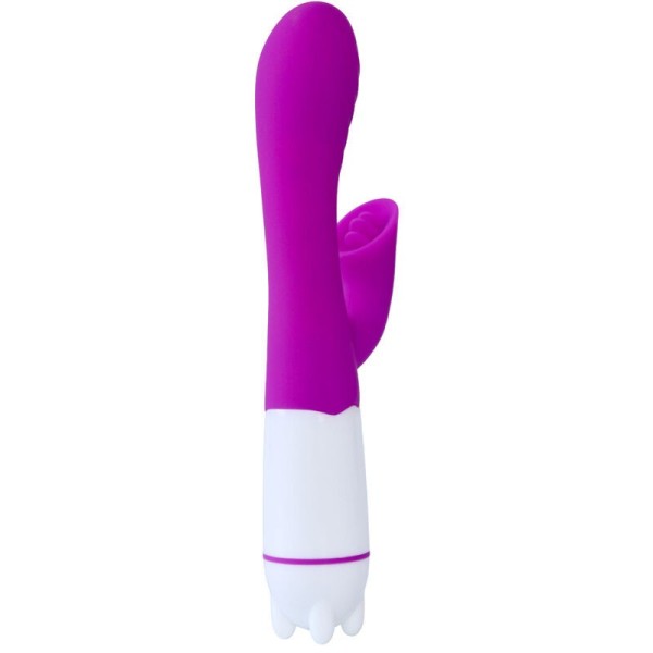 ARMONY - HAPPY VIBRATEUR & STIMULATEUR AVEC LANGUE RECHARGEABLE VIOLET ARMONY VIBRATORS