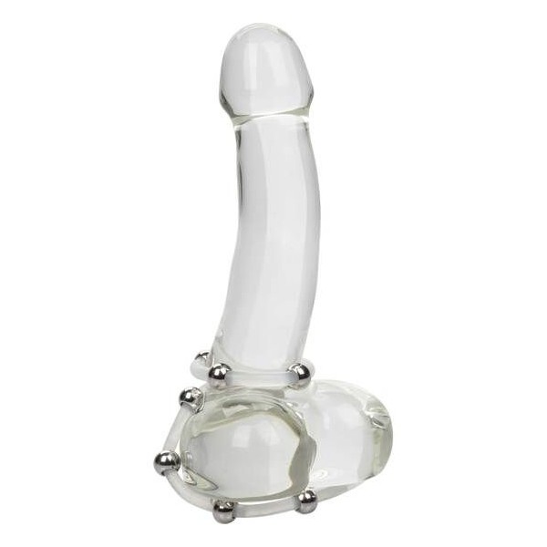 Calexotics - Juego de anillos de silicona con cuentas de acero