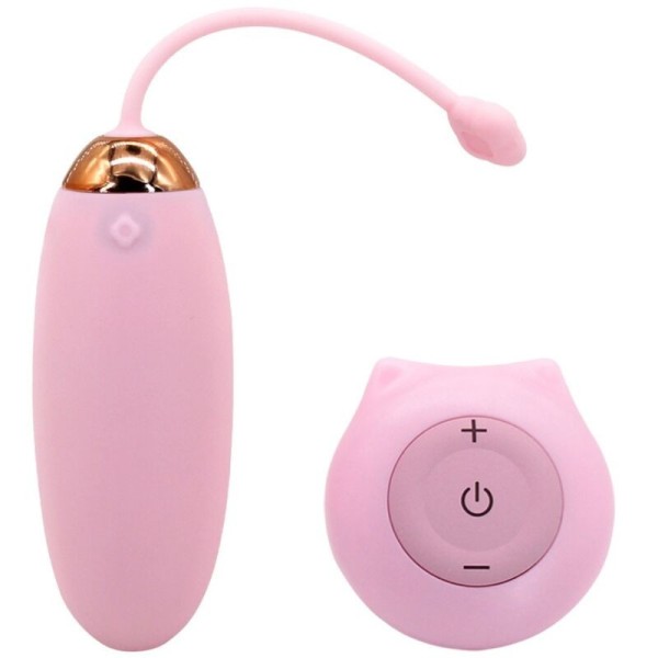 ARMONY - KITTY FUN EGG VIBRATEUR TÉLÉCOMMANDE 10 VIBRATIONS ROSE ARMONY STIMULATORS