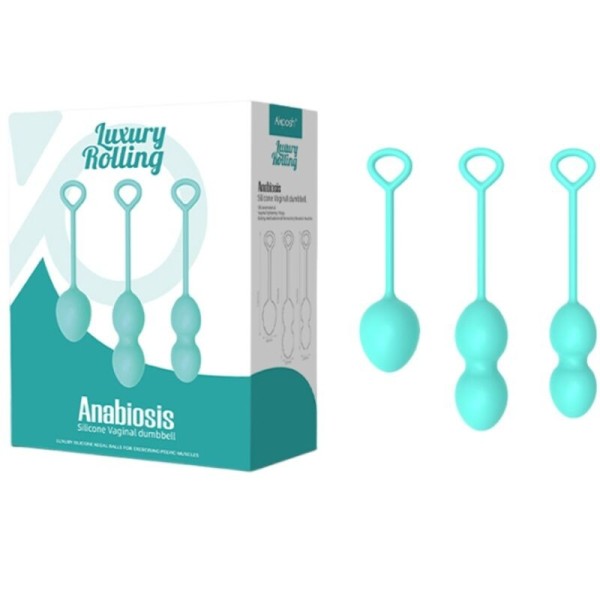 ARMONY - MANCUERNA ANABIOSIS VAGINAL 3 NIVELES VERDE ARMONY WEARA