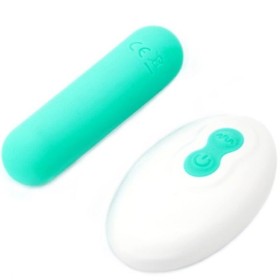 ARMONY - SPLASH JOLINE VIBRATEUR BULLET TÉLÉCOMMANDE EN SILICONE 10 VIBRATIONS 65 X 15 CM VERT ARMONY STIMULATORS