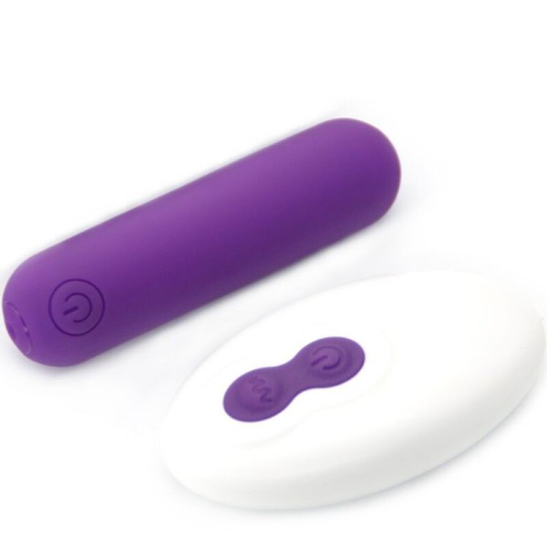 ARMONY - SPLASH JOLINE VIBRATEUR BULLET TÉLÉCOMMANDE EN SILICONE 10 VIBRATIONS 6.5 X 1.5 CM VIOLET ARMONY STIMULATORS