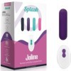 ARMONY - SPLASH JOLINE VIBRATEUR BULLET TÉLÉCOMMANDE EN SILICONE 10 VIBRATIONS 6.5 X 1.5 CM VIOLET ARMONY STIMULATORS