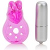 Calexotics - Micro Vibe Arouser Lapin – Cockring avec vibration