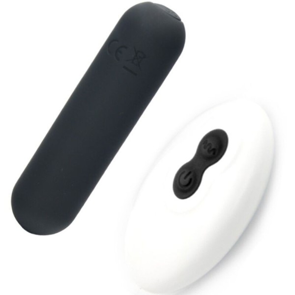 ARMONY - SPLASH JOLINE VIBRATEUR BULLET TÉLÉCOMMANDE EN SILICONE 10 VIBRATIONS 65 X 15 CM NOIR ARMONY STIMULATORS