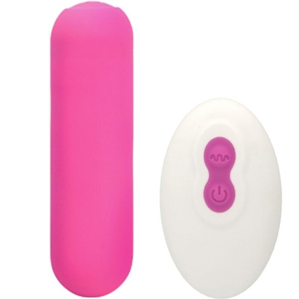 ARMONY - SPLASH JOIE VIBRATEUR BULLET TÉLÉCOMMANDE EN SILICONE 10 VIBRATIONS 75 X 19 CM ROSE ARMONY STIMULATORS
