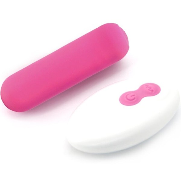 ARMONY - SPLASH JOIE VIBRATEUR BULLET TÉLÉCOMMANDE EN SILICONE 10 VIBRATIONS 75 X 19 CM ROSE ARMONY STIMULATORS