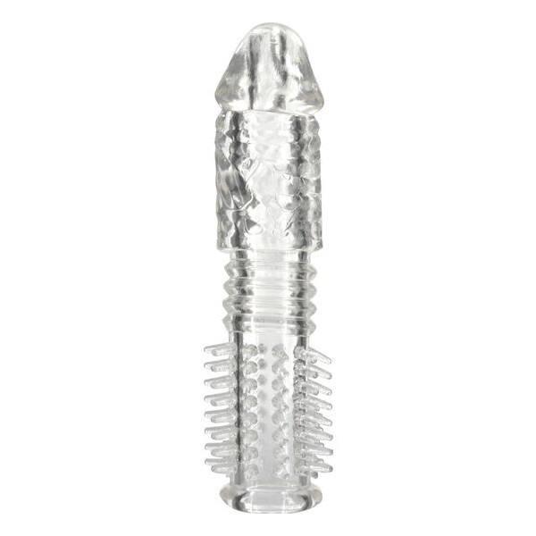 Seven Creations - Capa de silicone texturizada para pênis