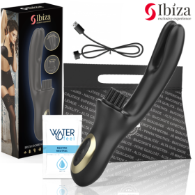 IBIZA - RABITT HI-TECH BRUSHING VIBRADOR CLITORIAL MULTICÉLULA Y 