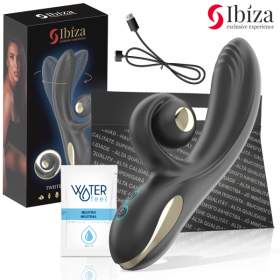 IBIZA - VIBRATEUR TWISTER AVEC STIMULATEUR DE COURBES ET VIBRO-ROTATION IBIZA TECHNOLOGY