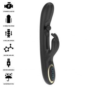 IBIZA - PODEROSO VIBRADOR DE COELHO COM MASSAGEM ROLLING BEAD TECNOLOGIA IBIZA