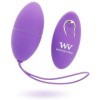 ALSAN EGG TELECOMMANDE NOIR SILICONE VIOLET WOMANVIBE - Télécommande